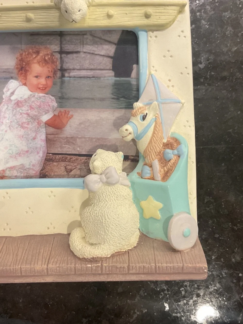 Children's 3D Photo Frame Rocking Horse 3.5